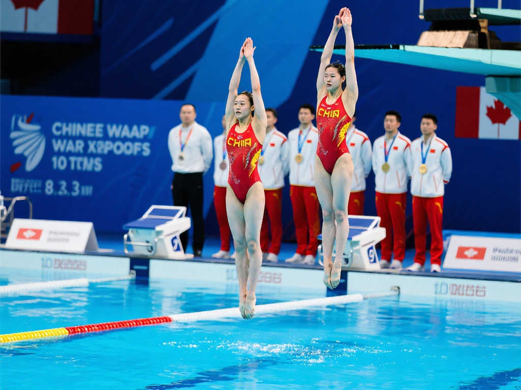 跳水世界杯加拿大站:中国队豪取8金3银1铜,陈芋汐双冠荣耀加冕 跳水世界杯加拿大站:中国队豪取8金3银1铜,陈芋汐双冠荣耀加冕