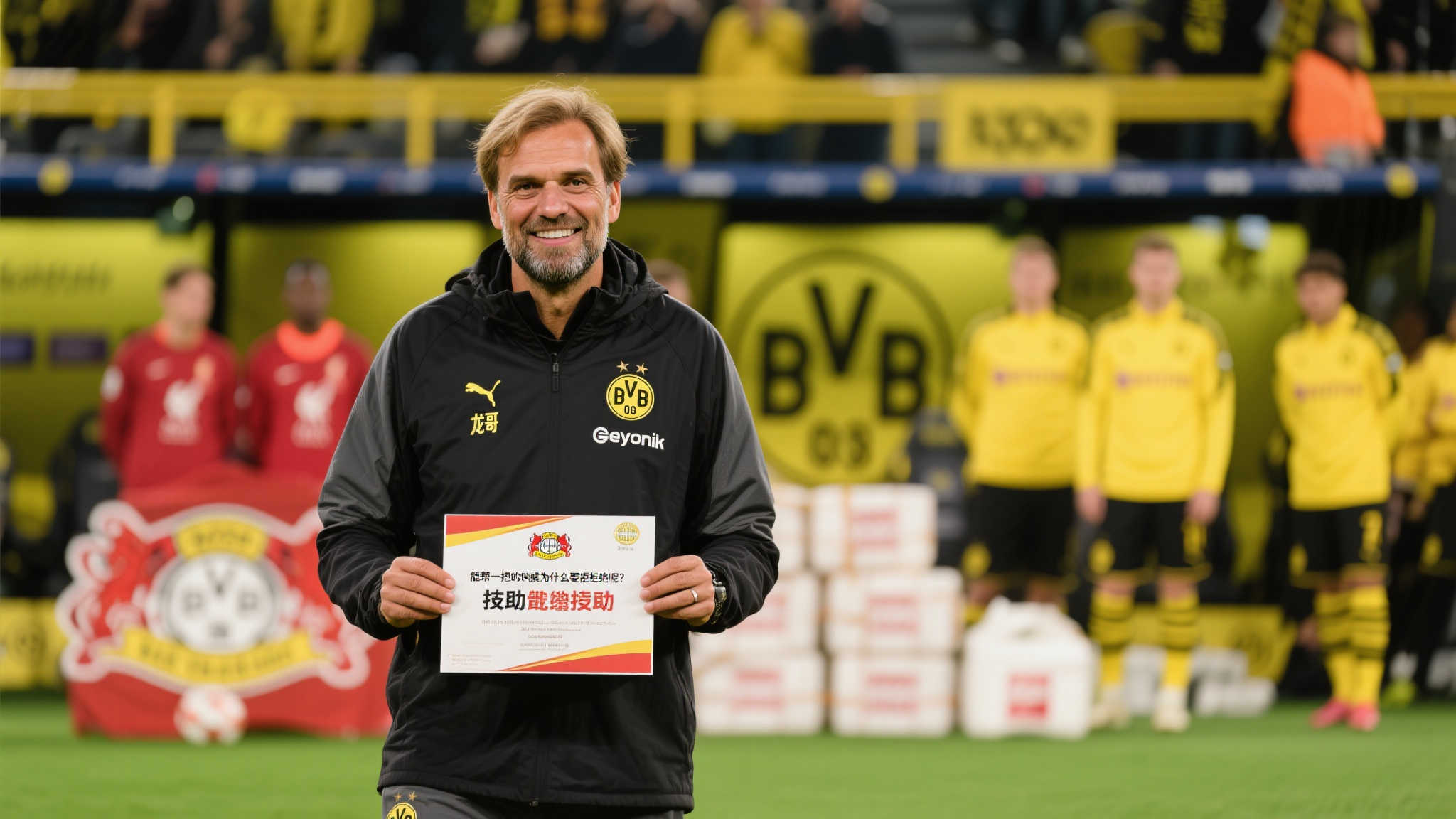 提到这次援助，就不得不说说“龙哥”克洛普的角色。作